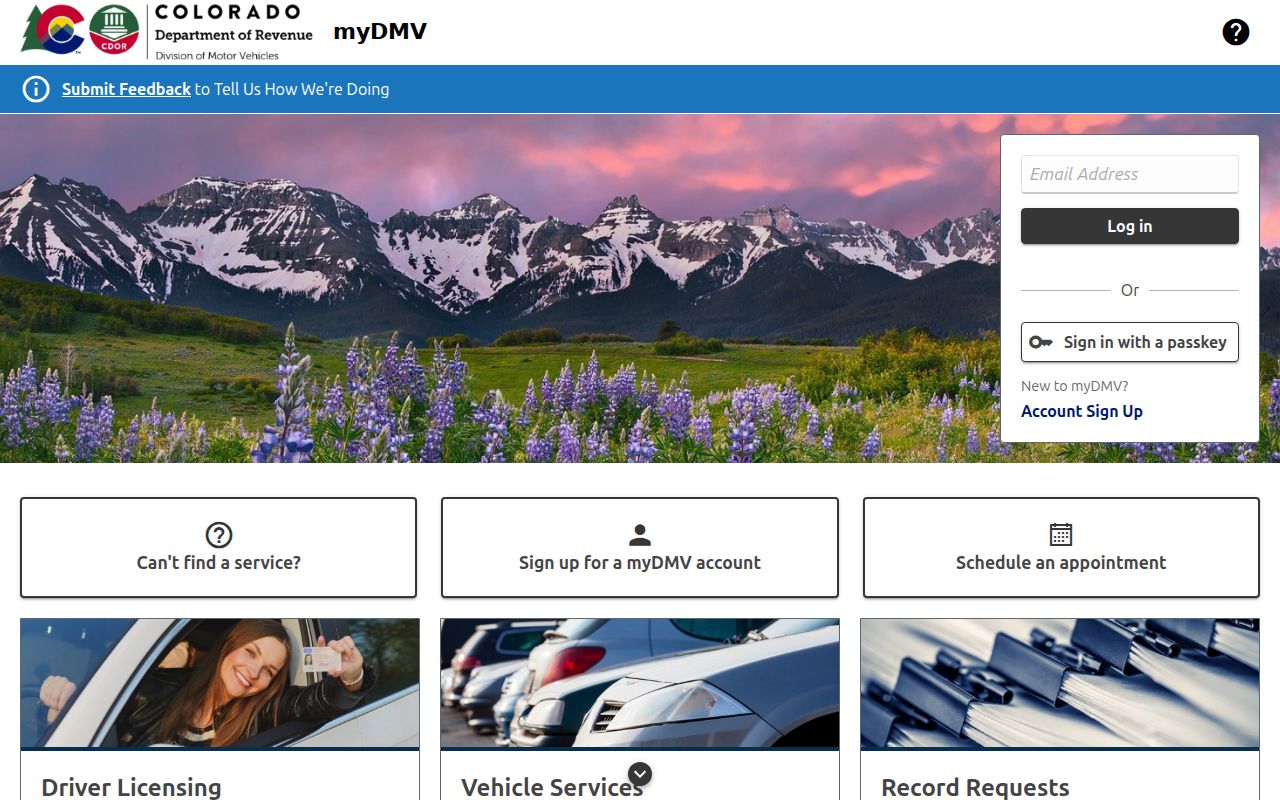 Eagle County traffic court records Colorado myDMV portal